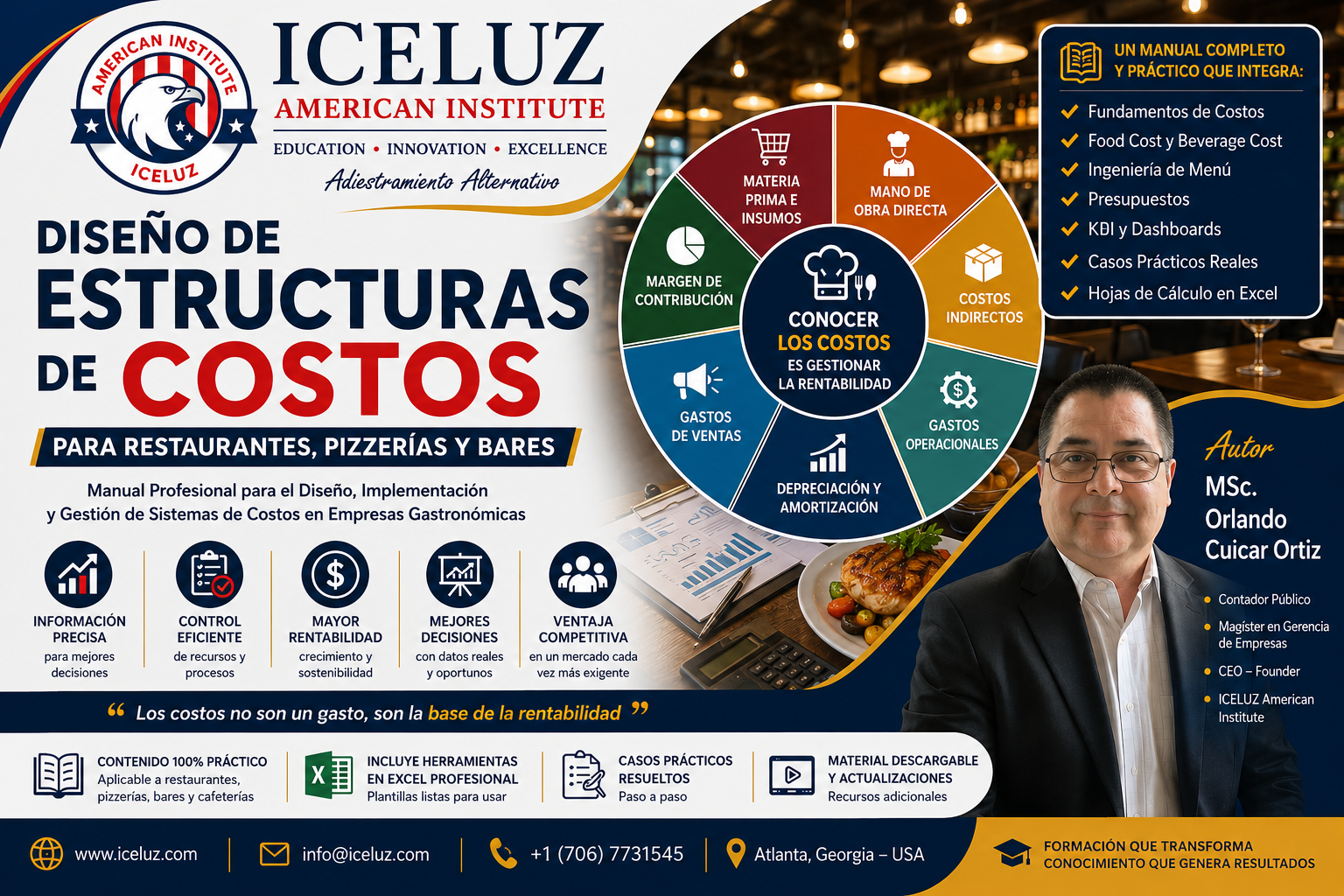 Curso sobre el Diseno de Estructuras de Costos de Restaurant